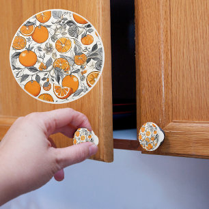 Oranges Ceramic Knob