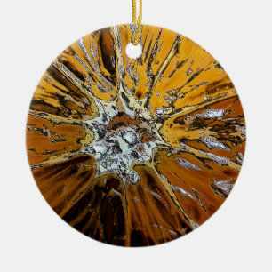 ORANGES CERAMIC ORNAMENT
