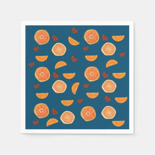Oranges  & Cinnamon Napkin