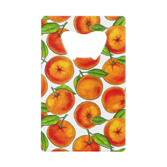Oranges Credit Card Bottle Opener (Front)