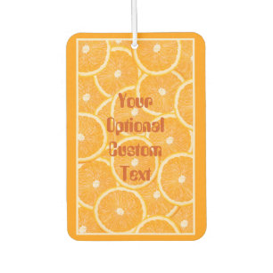 Oranges custom air freshner car air freshener