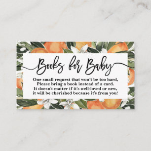 Oranges Cuties bring a book card