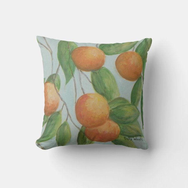 ORANGES FROM  FLORIDA Pillow (Front)