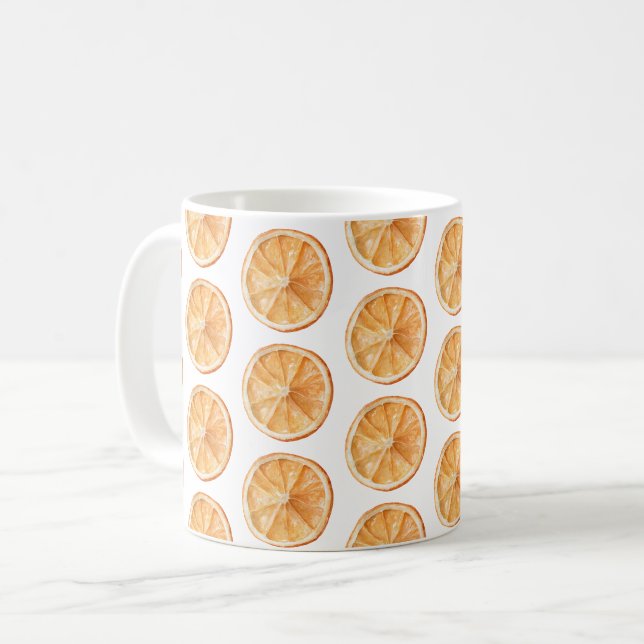 Oranges Fruit Coffee Mug (Front Left)