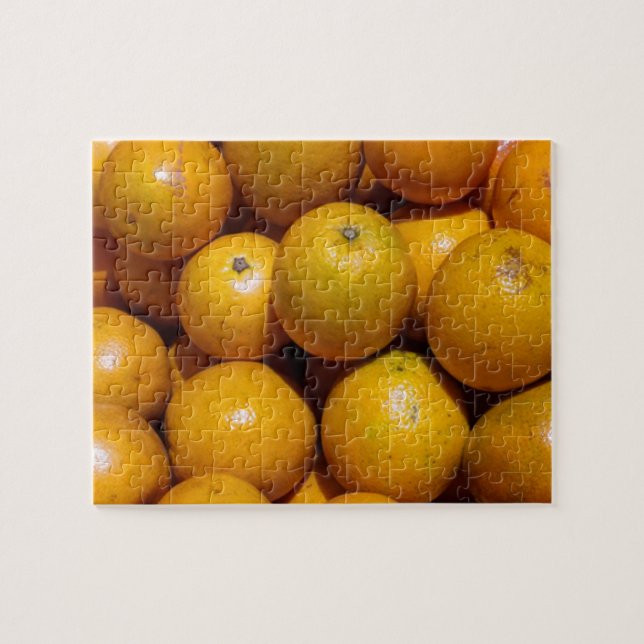 Oranges fruit Florida market orange  Jigsaw Puzzle (Horizontal)
