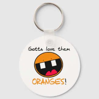 Oranges Keychain