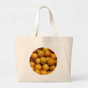 Oranges Large Tote Bag