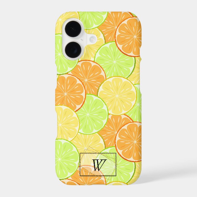 oranges lemons lime personalized fruit (Back)