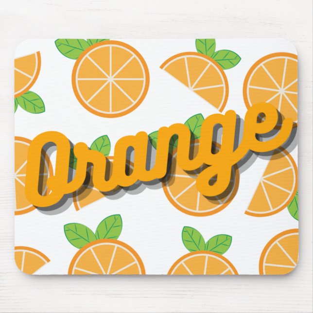 Oranges Mouse Pad (Front)
