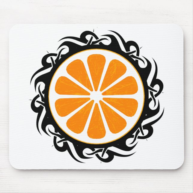 oranges. mouse pad (Front)