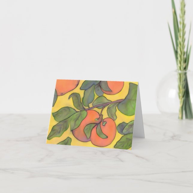Oranges Notecard (Front)