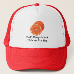 Oranges Orange Orchard Promotional Hats