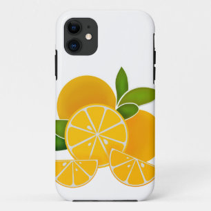 Oranges, orange slices, citrus fruit    iPhone 11 case