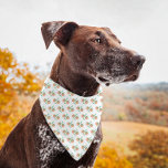 Oranges Pattern Fruit Pet Bandana<br><div class="desc">Pet Bandana with Orange Pattern</div>