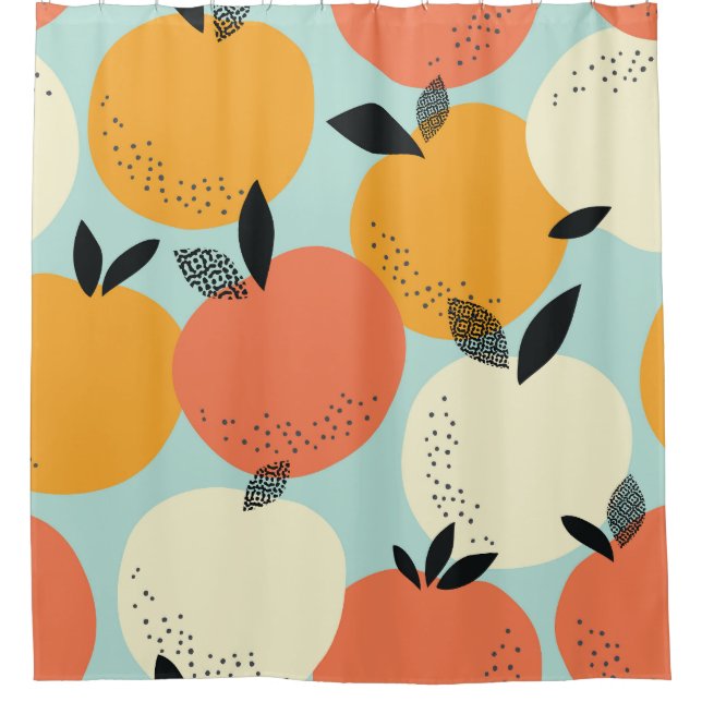 Oranges Pattern: Vibrant Seamless Design. (Front)