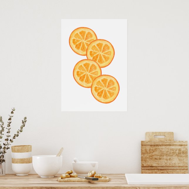 Oranges  poster (Kitchen)