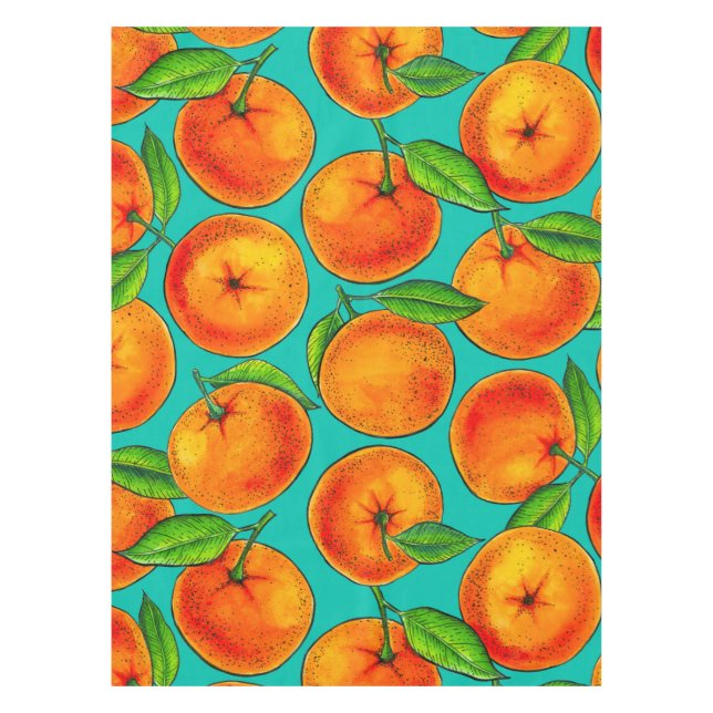 Oranges Tablecloth (Front)