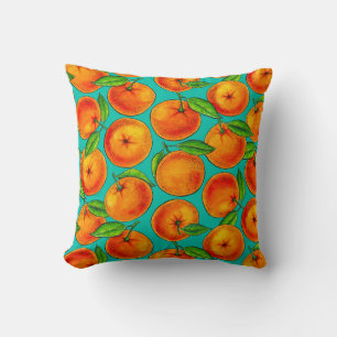 Oranges Throw Pillow