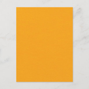 OrangeSolidPaper CREAMSICLE ORANGE SOLID COLOR BAC Postcard