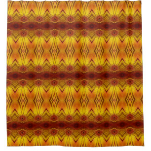 Orangey Ikat 7