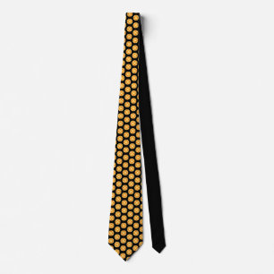 Orangey  Neck Tie