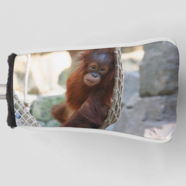 OrangUtan 001 Golf Head Cover (Front)