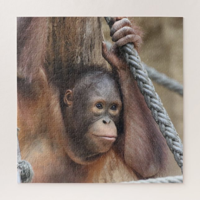 OrangUtan 002 Jigsaw Puzzle (Vertical)