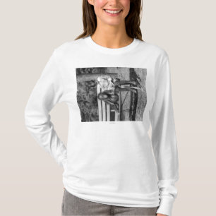 Orangutan and Boy in the National Zoo Photograph T-Shirt