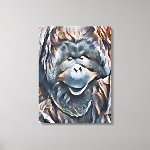 ORANGUTAN CANVAS PRINT