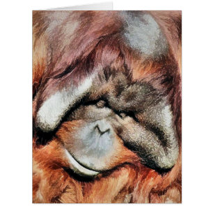 ORANGUTAN CARD
