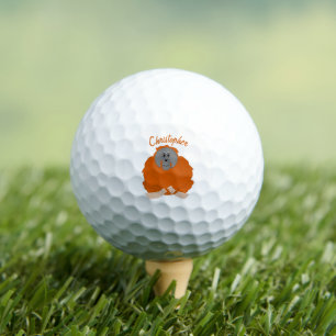 Orangutan Design Golf Balls