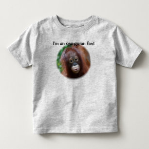 Orangutan Fan Toddler T-shirt