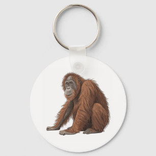 Orangutan Keychain
