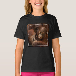 Orangutan Mother and Baby at the Zoo T-Shirt