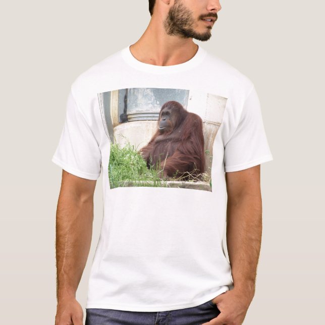Orangutan Portrait T-Shirt (Front)