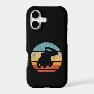 Orangutan Retro Vintage Sunset Mammal Animal