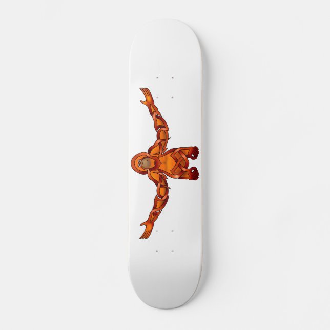 Orangutan Skateboard (Front)