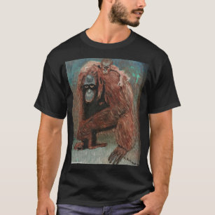  Milo - The Borneo Baby Orangutan T-Shirt : Clothing