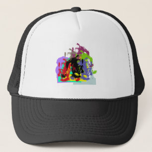 orangutan trucker hat
