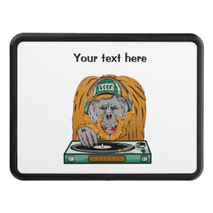 Orangutan Vinyl Record Trailer Hitch Cover