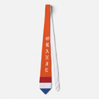 "ORANJE" Netherlands Tie
