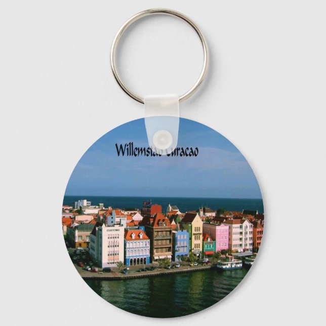 Oranjestad Aruba Keychain (Front)