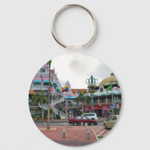 Oranjestad Aruba Keychain