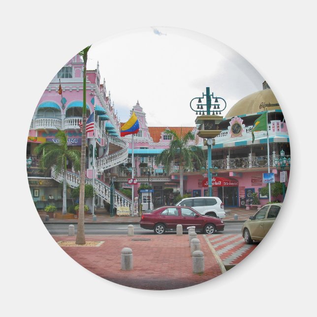 Oranjestad Aruba Magnet (Front)
