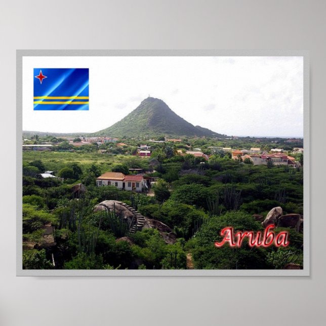 Oranjestad - Aruba - Poster (Front)