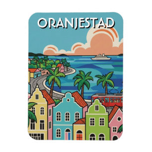 Oranjestad Aruba Travel Magnet
