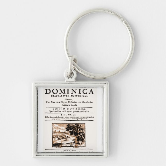 Oratio Dominica Keychain (Front)