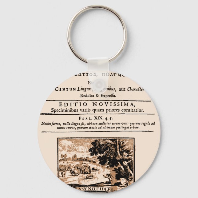 Oratio Dominica Keychain (Front)