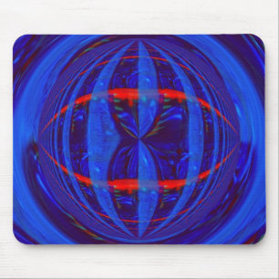 Orb Dark Blue mousepad (horizontal)