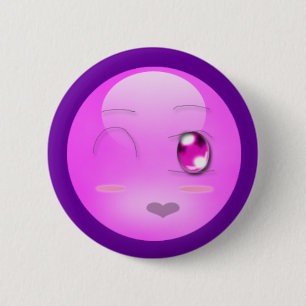 Orb Feelings: Flirty 2 Inch Round Button